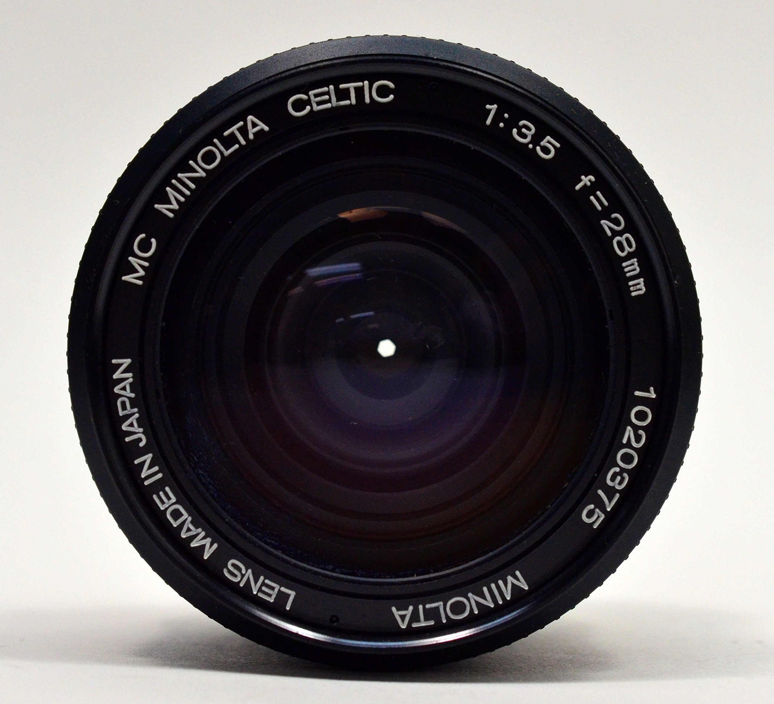 MINOLTA MC W.ROKKOR-SG 28mm F3.5 MF Lens S/N:152921552988